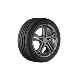 5-twin-spoke wheel Tremolit-metallic, Dunlop, SP Winter Sport 4D MO, 225/45 R17 91H, Winter, Q44014121255A buy in USA