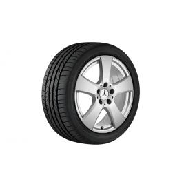 5-spoke wheel, vanadium silver metallic, Bridgestone, BLIZZAK LM-32 MO, 225/50 R17 94H, winter, Q4401419111900J2021 buy in USA