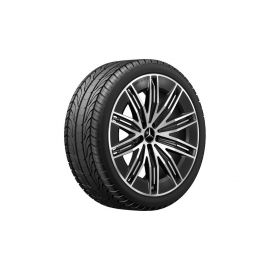 AMG 10-spoke wheel, gloss black, Goodyear, Eagle F1 Asymmetric 5 MO-P, 265/40 R21 105H XL, summer, Q440651410030 buy in USA