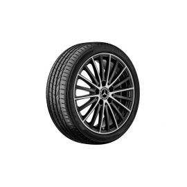 Multi-spoke wheel, gloss black, Continental, ContiSportContact 5 MO, 225/50 R17 94W, summer, Q440241110080 buy in USA