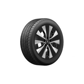 5-spoke wheel, gloss black, Continental, PremiumContact 6 MO-V, 245/55 R17 106H XL, summer, Q440291110370 buy in USA