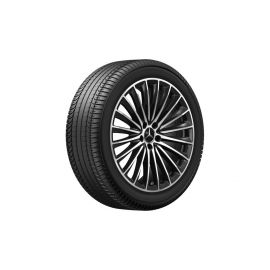 AMG multi-spoke wheel black glossy turned, Goodyear, Eagle F1 Asymmetric 5 MO, 255/45 R20 105W XL, summer, Q440651410120 buy in USA