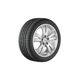 5-twin-spoke wheel titanium silver, Dunlop, SP Winter Sport 4D MO, 225/45 R17 91H, Winter, Q44013121377A buy in USA