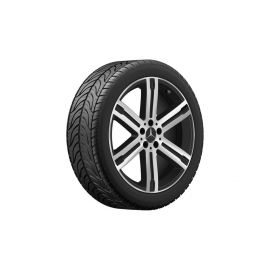 6-spoke wheel black matt, Bridgestone, Alenza 001 MO, 235/45 R20 96W, summer, Q440651910140 buy in USA