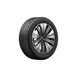 5-spoke wheel black polished, Bridgestone, Blizzak LM005 MO, 235/55 R19 105H XL, Winter, Q44014191149A buy in USA