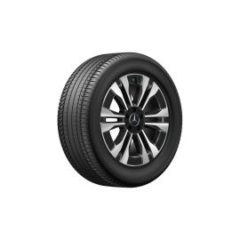 6-twin-spoke wheel, gloss black, Continental, WinterContact TS 850 P MO, 275/55 R19 111H, Winter, Q440301110230 buy in USA