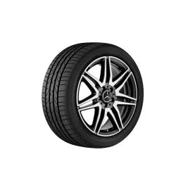 AMG 7-twin-spoke wheel, gloss black, Continental, PremiumContact 6 MO-V, 245/45 R19 102Y XL, summer, Q440291110360 buy in USA