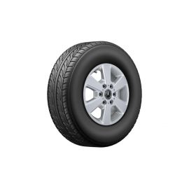 6-spoke wheel, vanadium silver, Continental, VanContact Winter, 225/75 R16 121/120(122)R(L) C, Winter, Q440191110370 buy in USA