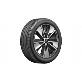 5-spoke wheel black polished, Michelin, Pilot Alpin PA4 MO, 245/45 R18 100V XL, Winter, Q44019151021A buy in USA