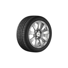 9-spoke wheel titanium silver, Continental, ContiWinterContact TS 830 P MO, 205/55 R16 91H, Winter, Q4401411116500J2021 buy in USA