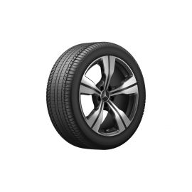 5-spoke wheel, gloss black, Goodyear, UltraGrip 8 Performance MO, 245/45 R18 100V XL, Winter, Q440141410780 buy in USA