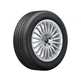 Multi-spoke wheel, vanadium silver, Goodyear, Cargo Vector 2, 225/55 R17 104/102(106)H(N) C, all-season, Q4408314100400J2021 buy in USA