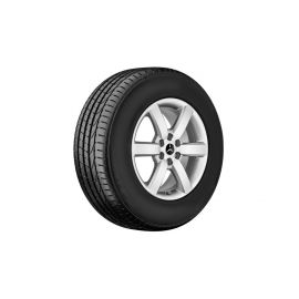 6-spoke wheel, vanadium silver, Goodyear, EfficientGrip SUV, 255/65 R17 110H, summer, Q4402914101500J2021 buy in USA