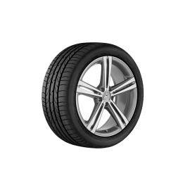 5-twin-spoke wheel gray Himalaya glossy turned, Pirelli, P-Zero (PZ4) MOE, 245/35 R20 95Y XL, summer, Q4406417102700J2021 buy in USA