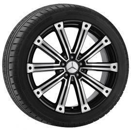 10-spoke wheel, black polished, Pirelli, P ZERO ROSSO MO, 265/45 R20 104ZR/Y, summer, Q4402517103000J2020 buy in USA