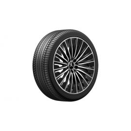 AMG multi-spoke wheel, black gloss turned, Continental, WinterContact TS 860 S MO, 275/35 R20 102V XL, Winter, Q440141113660 buy in USA