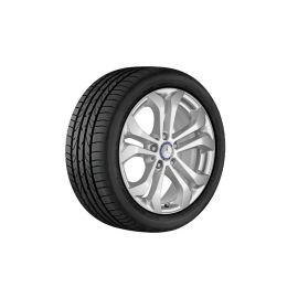 5-twin-spoke wheel, vanadium silver metallic, Michelin, Latitude Alpin LA2 MO, 235/65 R17 104H, winter, Q4403015105300J2020 buy in USA