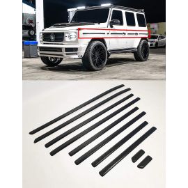 Mercedes G-class W464 Carbon Fiber Side Insert Trims Moldings Brabus Style buy in USA