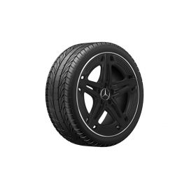 AMG 5-spoke wheel, 48.3 cm (19-inch), high-sheen, CLA, 245/35 R19/, black, A11840106007X71 buy in USA