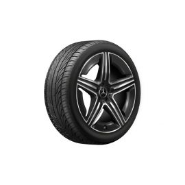 AMG 5-twin-spoke wheel, 53.3 cm (21-inch), high-sheen, GLE, 275/45 R21/, black, A16740143017X23 buy in USA