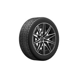 AMG 10-spoke wheel, 50.8 cm (20-inch), high-sheen, GLC, 265/45 R20/, matt black, A2544000100 buy in USA