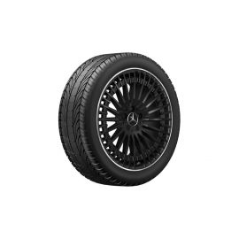 AMG multi-spoke wheel, 50.8 cm (20-inch), high-sheen rim flange, EQA, 255/45 R20/, black, A24340106007X72 buy in USA