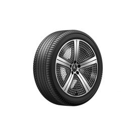 5-spoke wheel, Aero, 50.8 cm (20-inch), high-sheen, EQE, 255/45 R20/, black, A29440003007X23 buy in USA