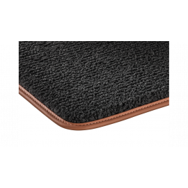 EXCLUSIVE velour mats, rear, 2-piece, G-Class, black, saddle brown, A46368049068X65 buy in USA