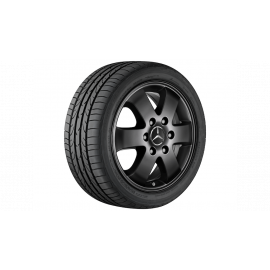 6-spoke wheel black, Continental, ContiVanContact 100, 235/65 R16 115/113R C, summer, Q4402911104100J2022 buy in USA