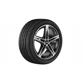 5-spoke wheel gloss black, Bridgestone, TURANZA T005 MOE, 225/45 R18 91W, summer, Q4406419100000J2022 buy in USA