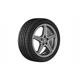 AMG 5-spoke wheel, titanium gray, Bridgestone, Potenza S001 MO, 225/45 R18 95Y XL, summer, Q4402419103400J2022 buy in USA