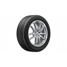 5-twin-spoke wheel, vanadium silver, Goodyear, Eagle F1 Asymmetric 5 MO, 265/50 R20 107H, summer, Q4406514100400J2022 buy in USA