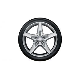 AMG 5-spoke wheel, silver polished, Continental, ContiSportContact 5 MO, 245/35 R18 92Y XL, summer, Q4402411112100J2022 buy in USA