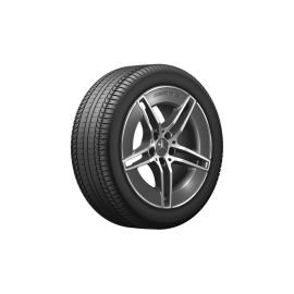 AMG 5-twin-spoke wheel, 45.7 cm (18-inch), high-sheen, CLE, 245/45 R18/, tantal gray, A23640117007Y51 buy in USA