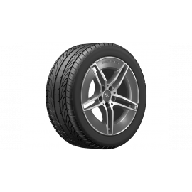 AMG 5-twin-spoke wheel, 45.7 cm (18-inch), high-sheen, CLE, 275/40 R18/, tantalum gray, A23640148007Y51 buy in USA