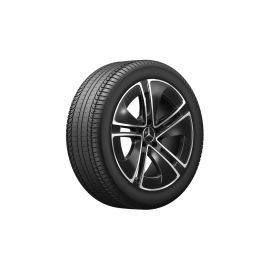 5-spoke wheel black polished, Goodyear, Eagle F1 Asymmetric 3 MO, 275/35 R19 100Y XL, Summer, Q440241410320 buy in USA