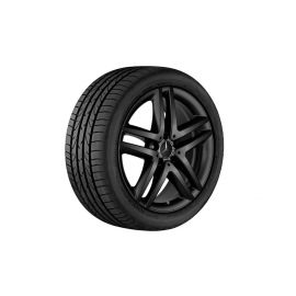 5-twin-spoke wheel black matt, Continental, PremiumContact 6 MO-V, 245/45 R19 102Y XL, summer, Q440291110560 buy in USA