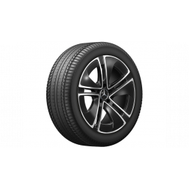 5-spoke wheel black polished, Continental, EcoContact 6 MO, 245/40 R19 98Y, summer, Q440241111060 buy in USA