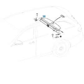 Original Mercedes-Benz Gepäckraumrollo E-Klasse 213 A2138109701 buy in USA