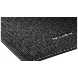 Rep mats driver & front passenger mat, 2-piece, for vehicles with carpeted front floor (V44), black, A44768072069G32 buy in USA