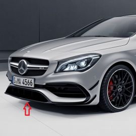 Original Mercedes-Benz Frontspoiler schwarz Aero Paket CLA 45 AMG 117 A1178854001 buy in USA