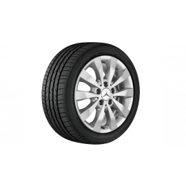 10-spoke wheel, vanadium silver, Continental, VanContact Winter, 205/65 R16 107/105(103)T C, Winter, Q44019111076A buy in USA