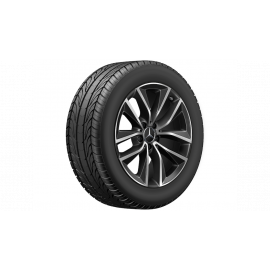 5-twin-spoke wheel, black polished, Pirelli, W SottoZero 3 MO, 255/50 R18 106V XL, winter, Q4401417143100J2022 buy in USA