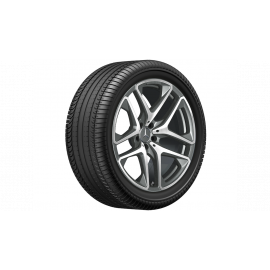 AMG 5-twin-spoke wheel, titanium gray, Michelin, Pilot Alpin 5 SUV MO1, 265/45 R20 108V XL, winter, Q4403015105400J2022 buy in USA