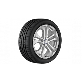 5-twin-spoke wheel, vanadium silver metallic, Michelin, Latitude Alpin LA2 MO, 235/65 R17 104H, winter, Q4403015105200J2022 buy in USA