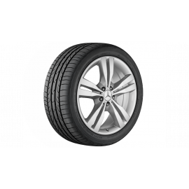 5-twin-spoke wheel titanium silver, Michelin, Latitude Alpin MO, 255/50 R19 107H XL, winter, Q4401515104300J2022 buy in USA