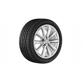 10-spoke wheel, vanadium silver, Continental, WinterContact TS 850 P MOE, 225/55 R17 97H, winter, Q4405411100600J2022 buy in USA