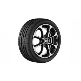 8-Speichen-Rad Schwarz Glanzgedreht, Dunlop, Winter Response 2, 165/65 R15 81T, Winter, Q4403612102000J2022 buy in USA