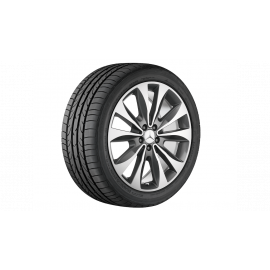 10-Speichen-Rad Grau Himalaya Glanzgedreht, Pirelli, Scorpion Winter MO, 275/50 R20 109V, Winter, Q4403017112700J2022 buy in USA