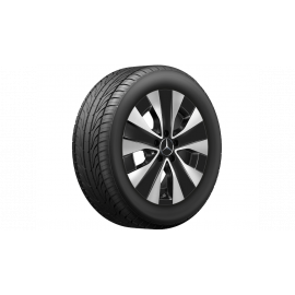 5-Speichen-Rad Schwarz Glanzgedreht, Goodyear, UltraGrip Performance+ MO-V, 245/55 R17 106H XL, Winter, Q44019141008A buy in USA